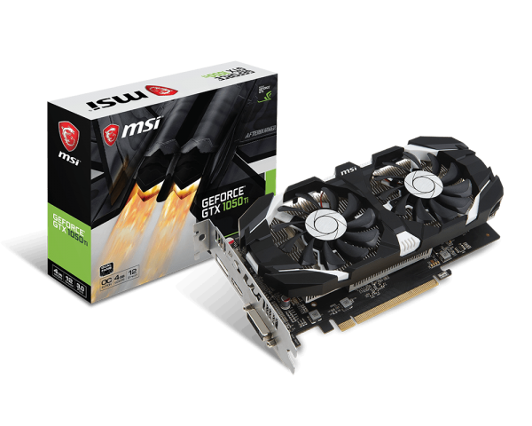 VGA MSI NVIDIA&#174; GeForce&#174; GTX 1050 Ti 4GB GDDR5 (GTX 1050 Ti 4GT OCV1) 518ELF